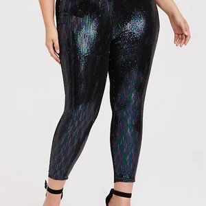 NWT Torrid Size 5 Sequin Legging